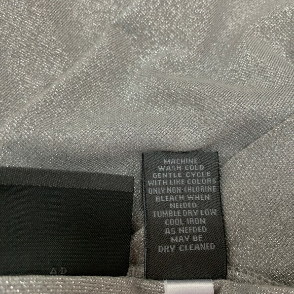 Additions by Chico’s Cardigan Tank Top 2 Large 12 Glittery Gray 2 Piece - Picture 12 of 12